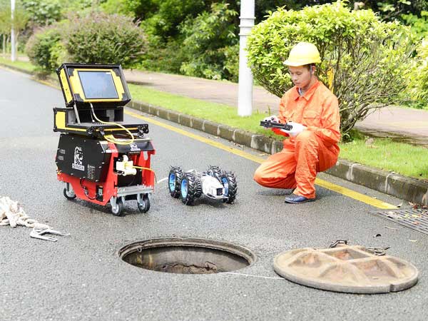 博白管道机器人检测